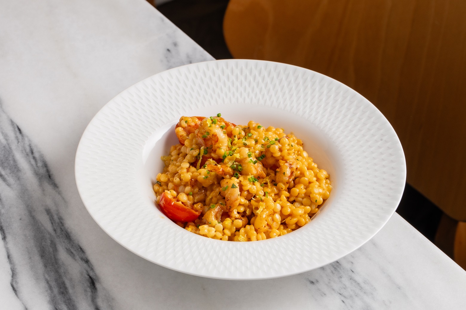 Slivochny`j ptitim s krevetkami i cherri_Atlas_Vin_Bistro.jpg