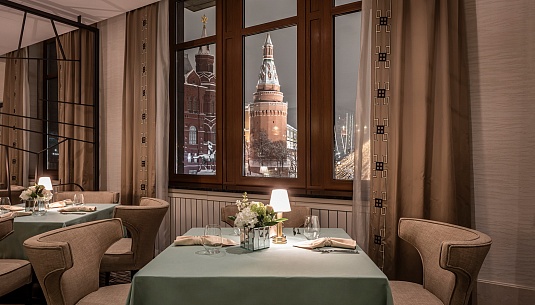 Quadrum — новый ресторан с видом на Кремль
